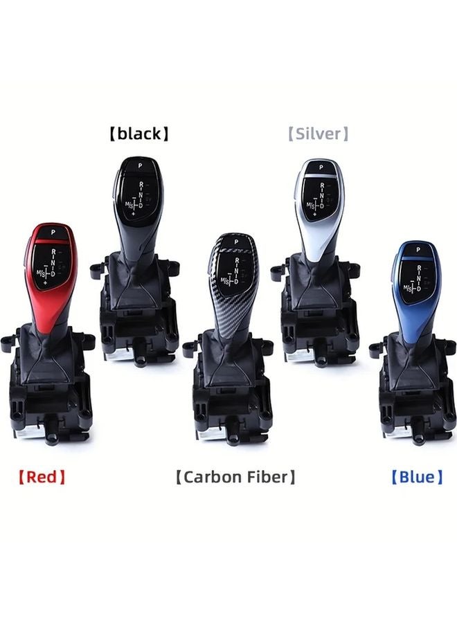 Carbon Fiber Pattern Short Shift Lever Cover For BMW 3 4 5 6 Series X3 X4 - Image 3